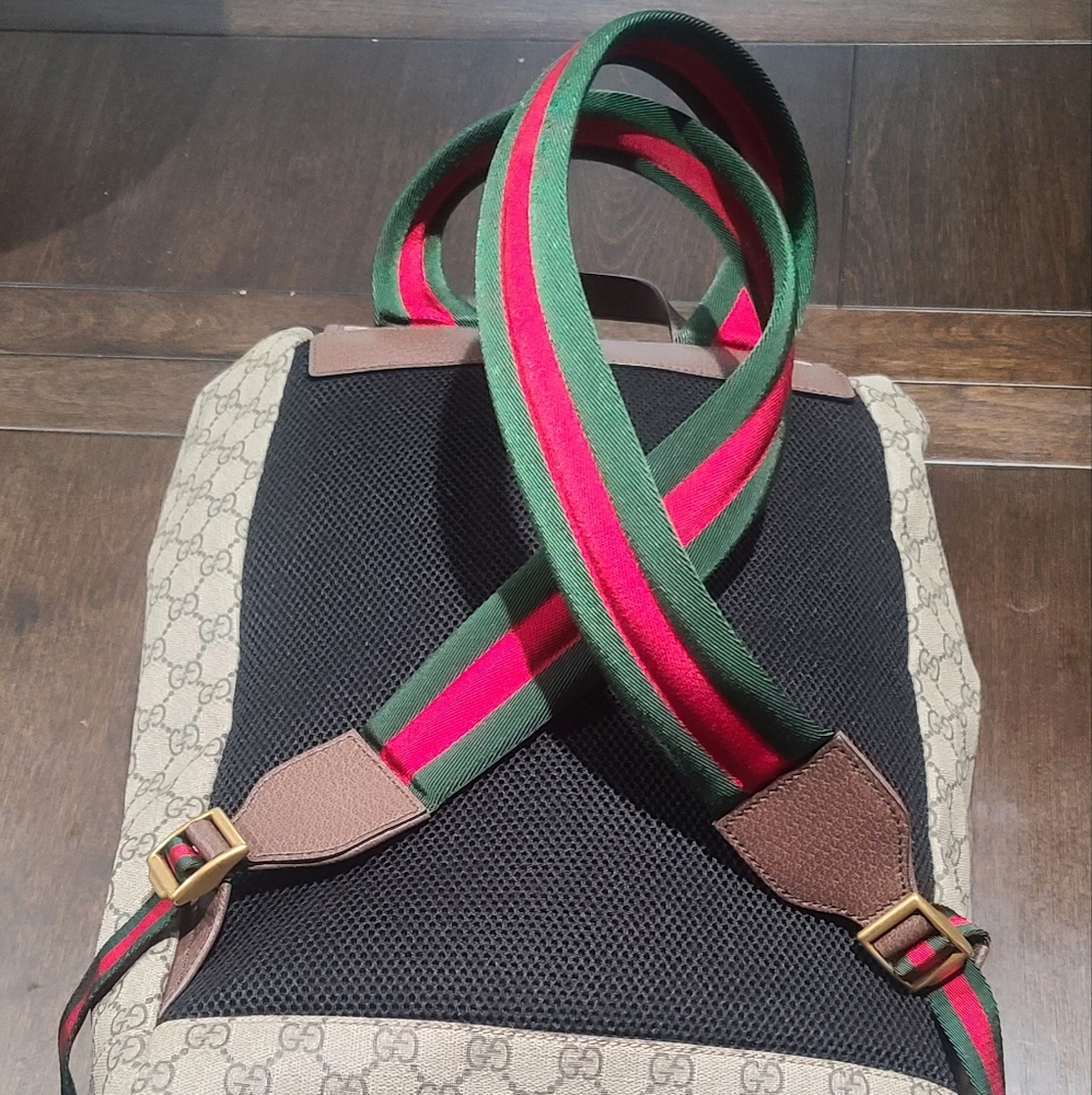 Large Gucci Supreme Monogram Backpack - image 4